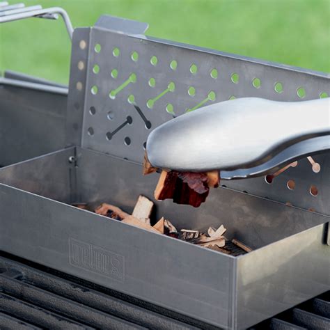 weber smoker box instructions